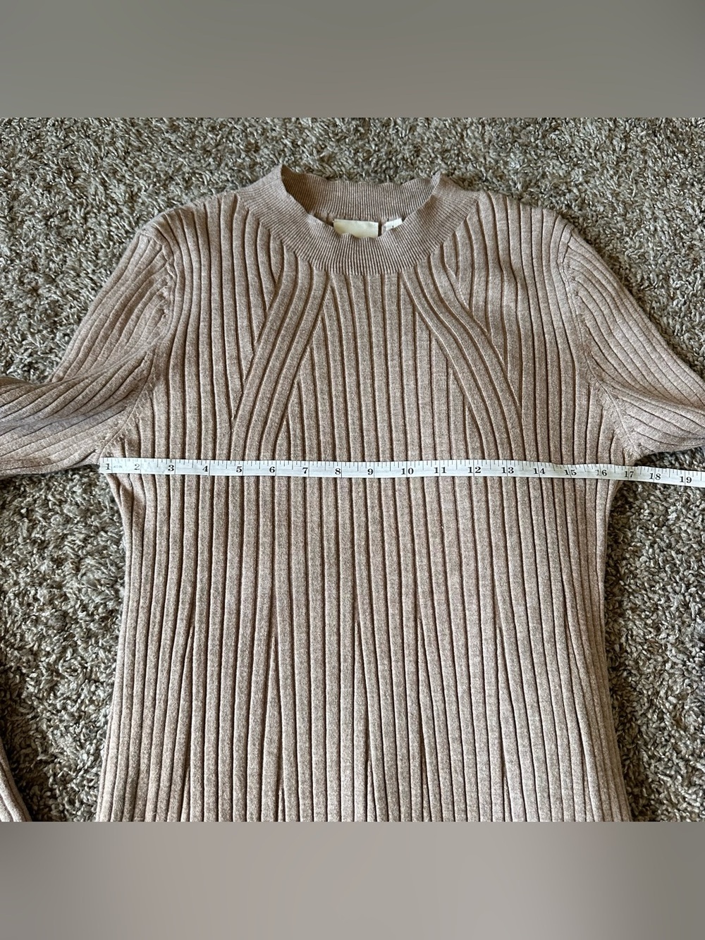 Varley Ribbed Knit Midi Dress - Picture 9 of 9